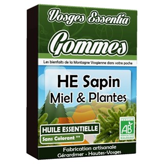Pastilles des Vosges Sapin (he), miel de sapin, plantes bio 45g - 3345